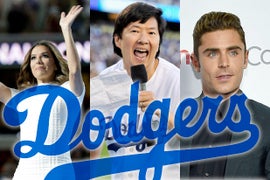 World Series 2017: The Stars Who Bleed Dodger Blue (Photos)