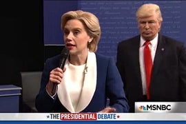 Watch Best of ‘SNL’ Hillary Clinton vs Donald Trump (Video)