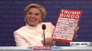 ‘SNL’: Watch Alec Baldwin’s Trump and Kate McKinnon’s Clinton Go Head to Head in Final Debate Parody (Video)