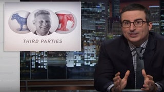 John Oliver on Third Party Candidates: Policies ‘Crumble Under the Slightest Bit of Scrutiny’ (Video)