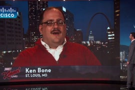 Ken Bone Tells Jimmy Kimmel If He’s Still an Undecided Voter (Video)