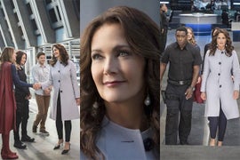 ‘Supergirl’ First Look: POTUS Lynda Carter Visits National City (Photos)