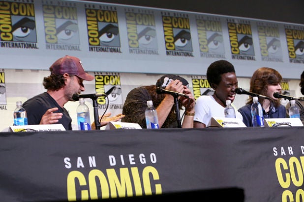 walking dead andrew lincoln norman reedus glitter