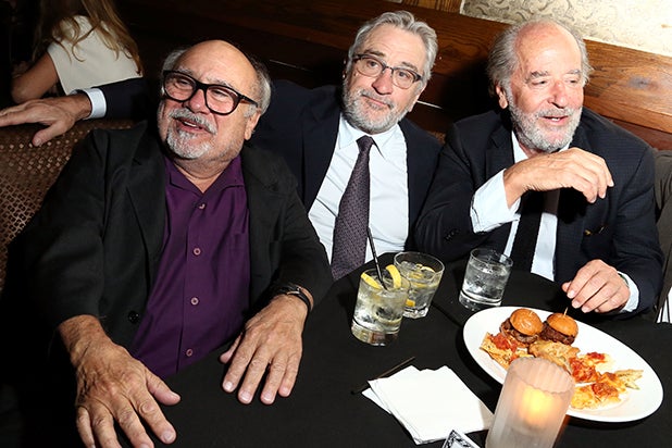 Danny DeVito, Robert De Niro, and Art Linson Danny DeVito, Robert De Niro, and Art Linson