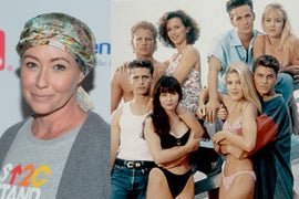 ‘Beverly Hills 90210’ Alums Luke Perry, Jennie Garth Pay Tribute to Shannen Doherty