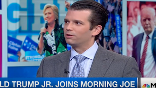 Donald Trump Jr. Says Dad Will Concede to Hillary Clinton If ‘It’s Fair and Legit’ (Video)