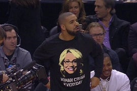 Drake Wears a ‘Doris Burke’ Shirt, Asks ‘NBA on ESPN’ Reporter Doris Burke Out Mid-Game