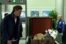 Eddie Redmayne Smuggles Some ‘Fantastic Beasts’ Past TSA Agent James Corden (Video)