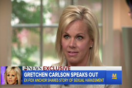 Gretchen Carlson Was ‘Inconsolable’ After First Time Being Sexually Harassed (Video)
