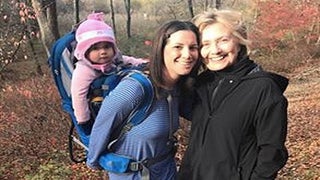 Hillary Supporter Bumps Into the Clintons Walking in the Woods