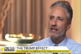 Jon Stewart Wants Donald Trump to Explain What Makes America Great (Video)