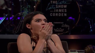 James Corden Swallows Cod Sperm in Front of Horrified Kendall Jenner (Video)