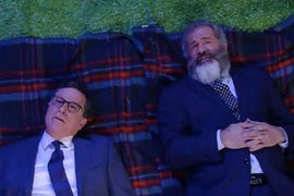 Mel Gibson Muses Over Life Regrets, Past Bad Behavior With Stephen Colbert (Video)