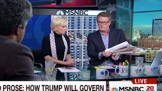 ‘Morning Joe’ Assures Trump-Anxious Guest ‘Hitler Is Not Coming Back’