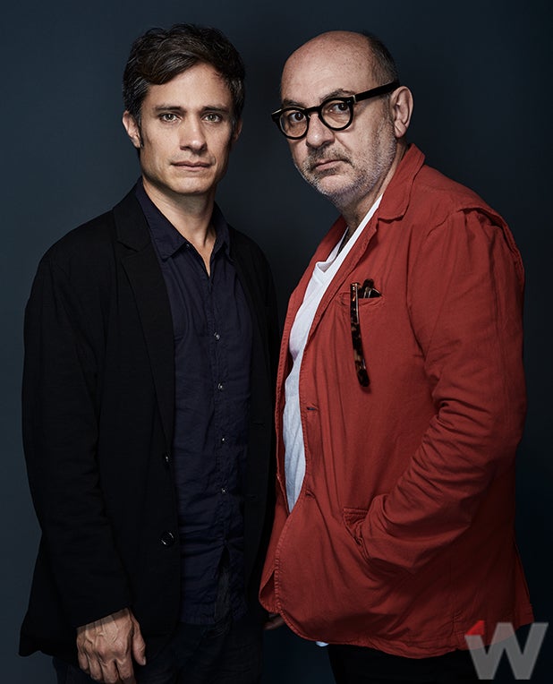 Gael Garcia Bernal and Luis Gnecco, Neruda