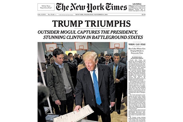 Donald Trump newspapers Donald Trump newspapers