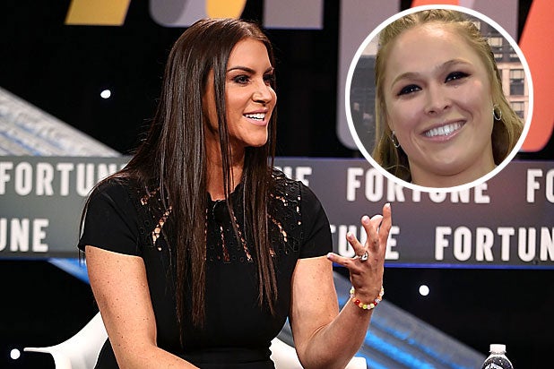 Ronda Rousey to WWE? 'We Would Love to Have Her,' Stephanie McMahon Says