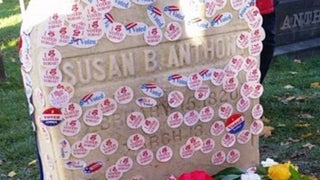 Hillary Clinton Voters Flock to Susan B Anthony’s Grave on Historic Election Day (Video)