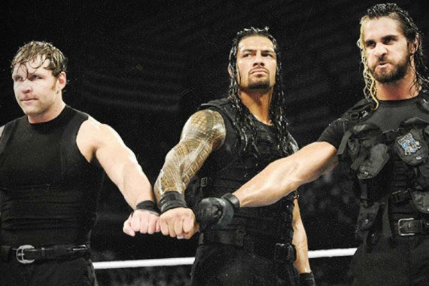 Wwe Fastlane Watch The Shield S Last Ever Triple Powerbomb Video