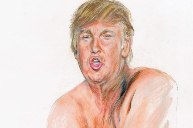 Donald Trump by artist ILMA GORE Donald Trump by artist ILMA GORE