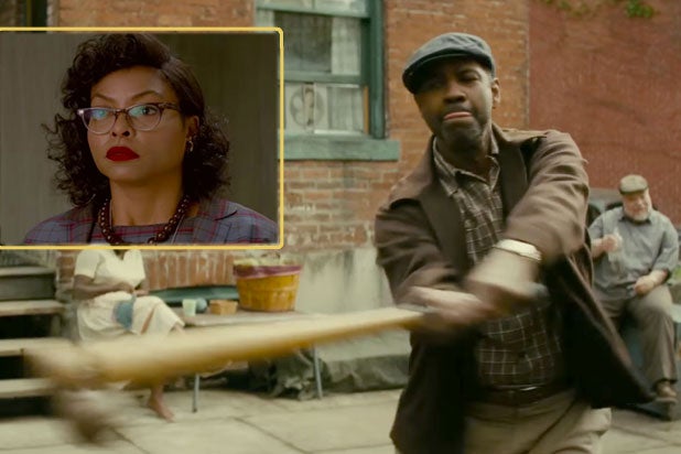 fences hidden figures denzel washington taraji p henson oscars