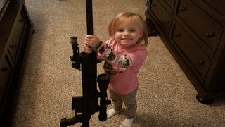 ‘Teen Mom’ Star Defends Posing 3-Year-Old With Gun: ‘NRA All the Way’ (Photo)