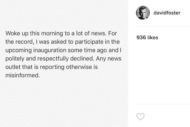 david foster instagram