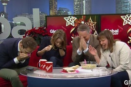 TV News Anchor’s Holiday Artichoke Dip Makes Colleagues Gag: ‘It Burns’ (Video)