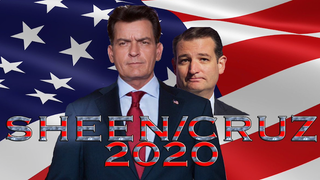 Charlie Sheen Seeks Ted Cruz Alliance To Beat Donald Trump in 2020