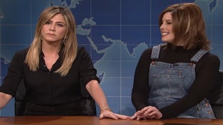 ‘SNL’: Watch Jennifer Aniston Steal the Show on Weekend Update and More (Video)