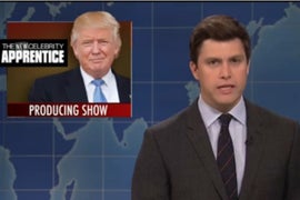 ‘SNL’: Watch Weekend Update Take Jab at NBC over Trump’s ‘Celebrity Apprentice’ Involvement (Video)