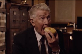David Lynch Teases ‘Twin Peaks’ Revival by Eating a Glazed Donut (Video)