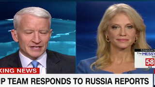 Anderson Cooper, Kellyanne Conway Beef Over CNN’s Russian Dossier Coverage (Video)