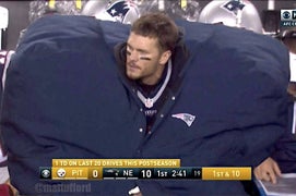 Tom Brady’s Big A– Sideline Coat Draws Hilarious Comparisons