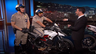 ‘CHIPs’ Stars Dax Shepard, Michael Pena Debut First Trailer on ‘Jimmy Kimmel Live’ (Video)