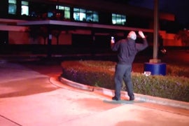 Angry Chargers Fan Eggs Team’s Office in Front of News Cameras: ‘F— LA’ (Video)
