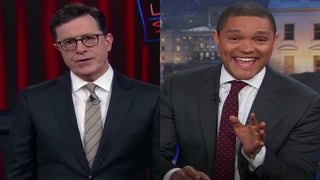 How Stephen Colbert, Trevor Noah Mocked Mariah Carey’s NYE Disaster (Videos)