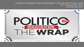 TheWrap and POLITICO Team Up to Debate on Inauguration Day in Washington DC