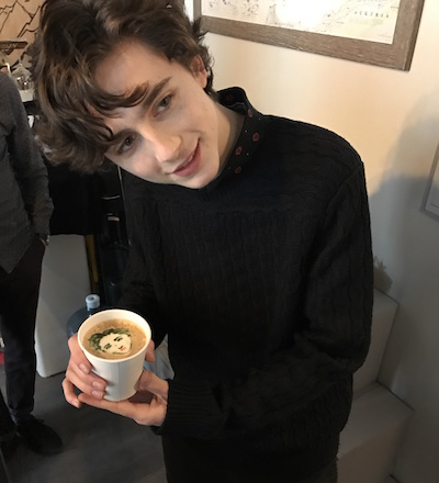 Timothee Chalamet Latte Timothee Chalamet Latte