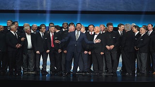 NHL 100 Gala: Jon Hamm Proves His Hockey Fandom Honoring NHL Legends, Alan Thicke