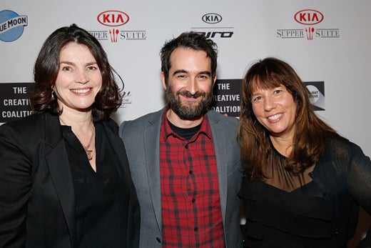 Julia Ormond, Jay Duplass, and Robin Bronk