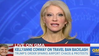 Kellyanne Conway Praises Trump’s ‘Extraordinary Accomplishments’ Amid Travel Ban Backlash (Video)