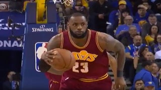 Watch LeBron James Mocked For Flopping to Sell a Foul (Video)