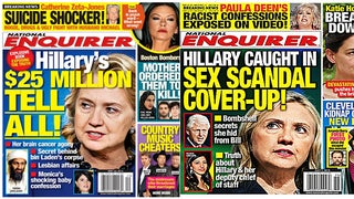 National Enquirer’s Pro-Trump, Anti-Hillary ‘News’ Draws Rachel Maddow’s Ire