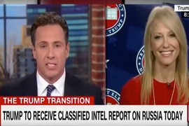 Kellyanne Conway Denies Donald Trump Is Sheltering Russia: ‘Don’t You Say That Again’ (Video)