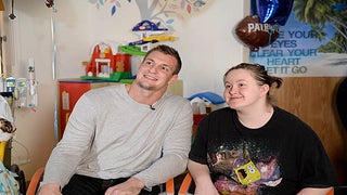New England Patriots’ Rob Gronkowski Raffles Off Super Bowl Tickets for Boston Children’s Hospital