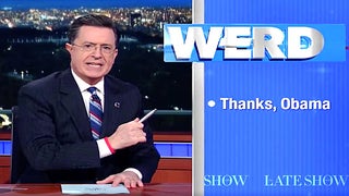 Stephen Colbert Brings Back Conservative Alter Ego to Bid Farewell to Obama, Usher in Trump (Video)