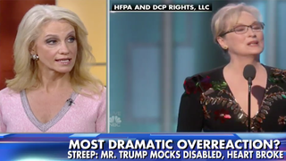 Kellyanne Conway Slams Meryl Streep for Not Mentioning Chicago Torture Victim (Video)