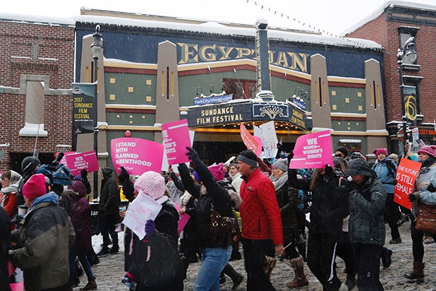 Sundance Womens March Sundance Womens March