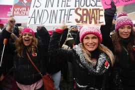 Charlize Theron, John Legend and Scene at Sundance Women’s March (Photos)